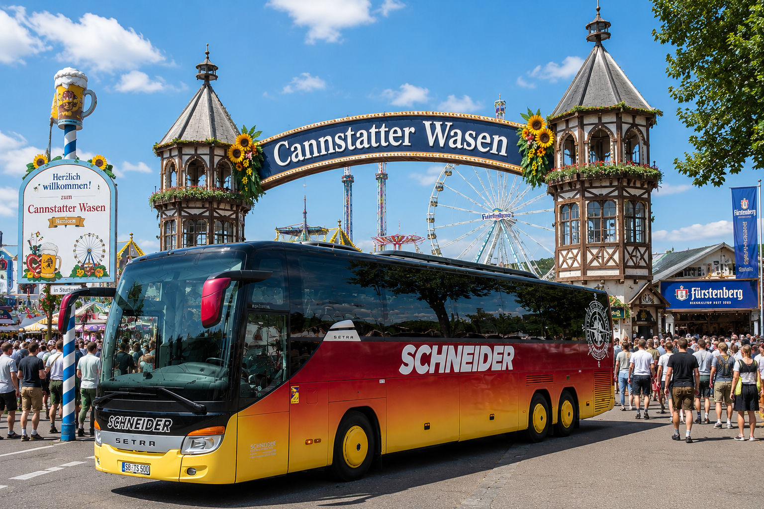 26.09.2026 - Tagesfahrt Canstatter Wasen Stuttgart