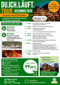 05.12.-06.12.2026 - „DU.ICH.LÄUFT"-Tour mit Übernachtung zum Weingut "Kochan & Platz" in Lieser & zum Weihnachtsmarkt nach Bernkastel-Kues